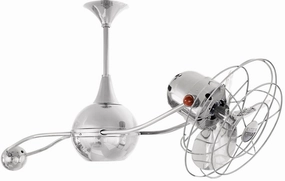 Brisa 2000 40"Ceiling Fan Polished Chrome best small fans for home and travel