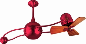Brisa 2000 40"Ceiling Fan Red small electric fans for personal cooling