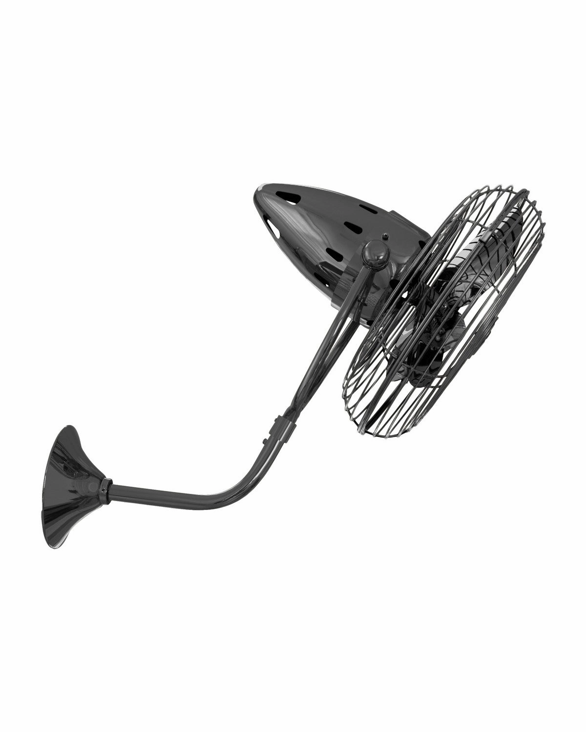Bruna Parede 19"Ceiling Fan Black Nickel