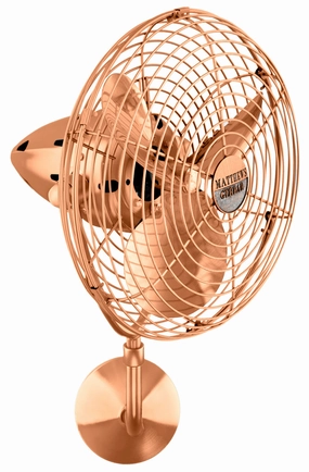 Bruna Parede 19"Ceiling Fan Brushed Copper small electric fans for personal cooling