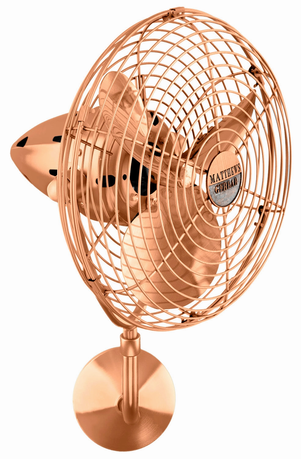 Bruna Parede 19"Ceiling Fan Brushed Copper small electric fans for personal cooling
