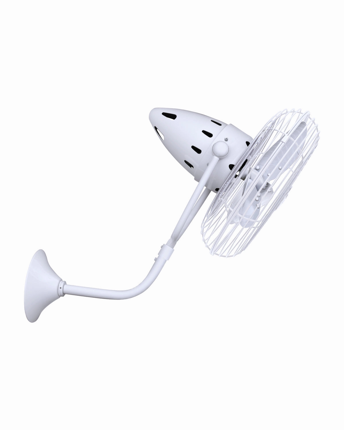 Bruna Parede 19"Ceiling Fan Gloss White