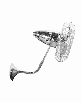Bruna Parede 19"Ceiling Fan Polished Chrome affordable cooling fans for summer