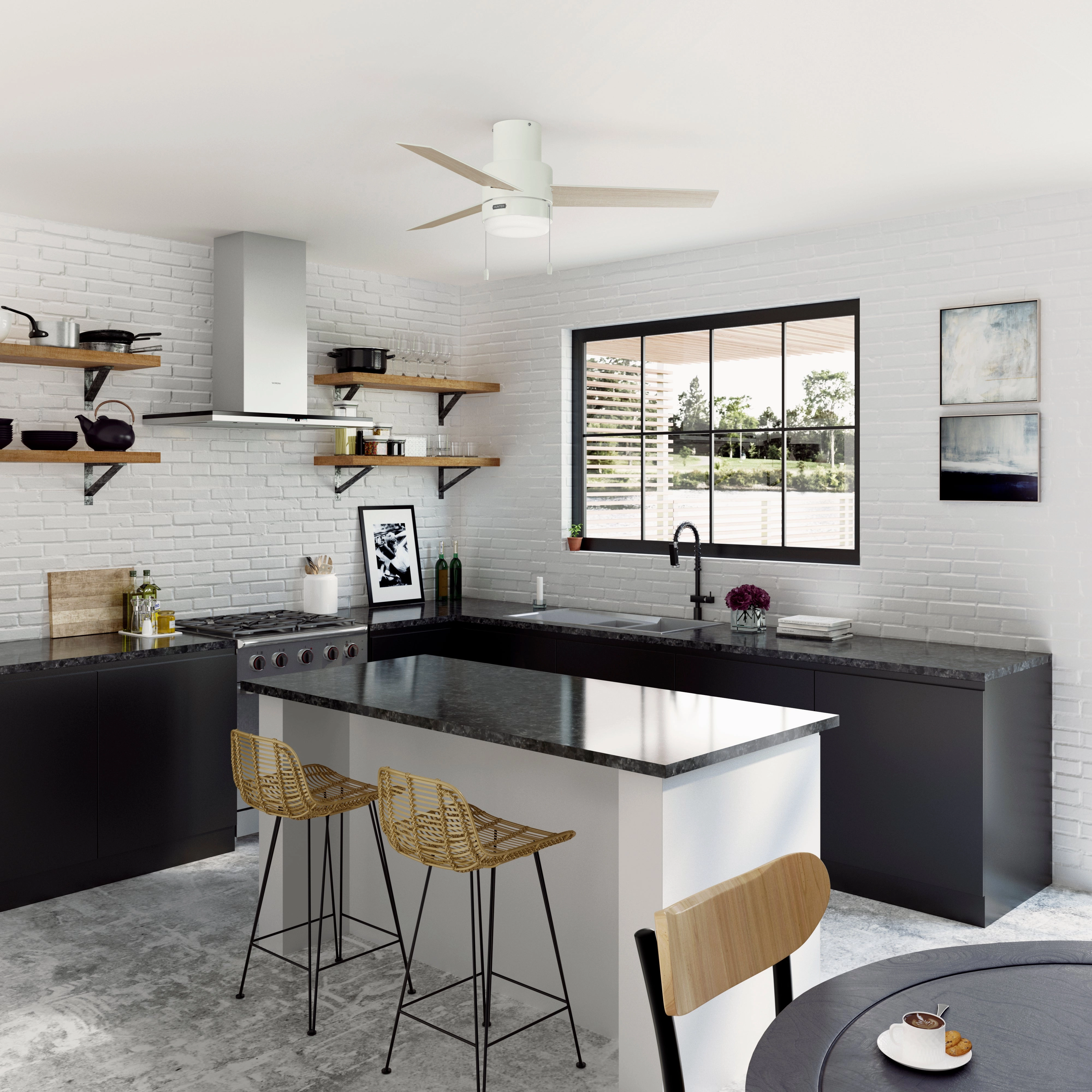 Brunner 52"Ceiling Fan Matte White