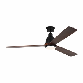 Bryden 60"Ceiling Fan Midnight Black durable fans for long-lasting performance