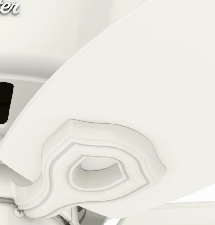 Builder 42"Ceiling Fan Snow White