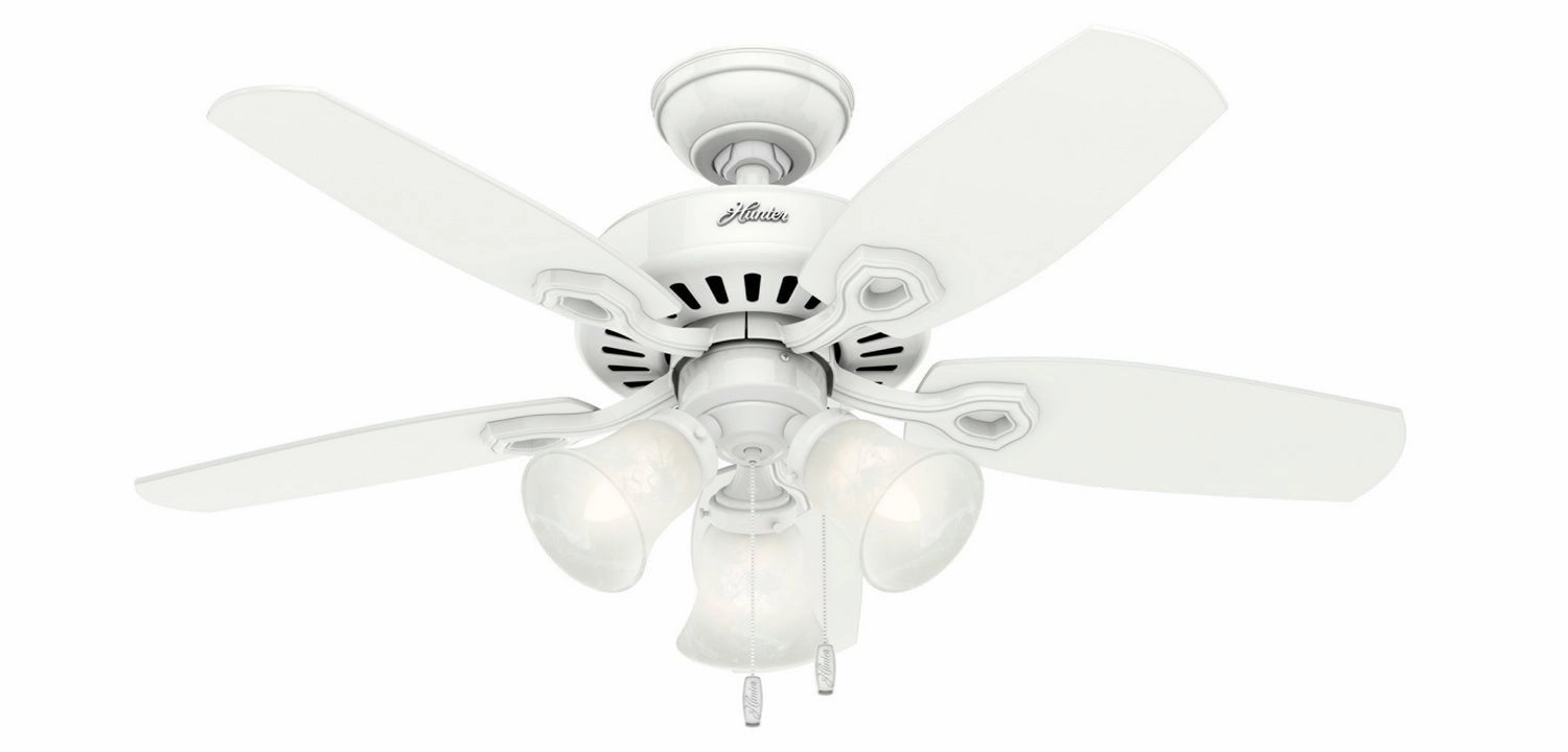 Builder 42"Ceiling Fan Snow White