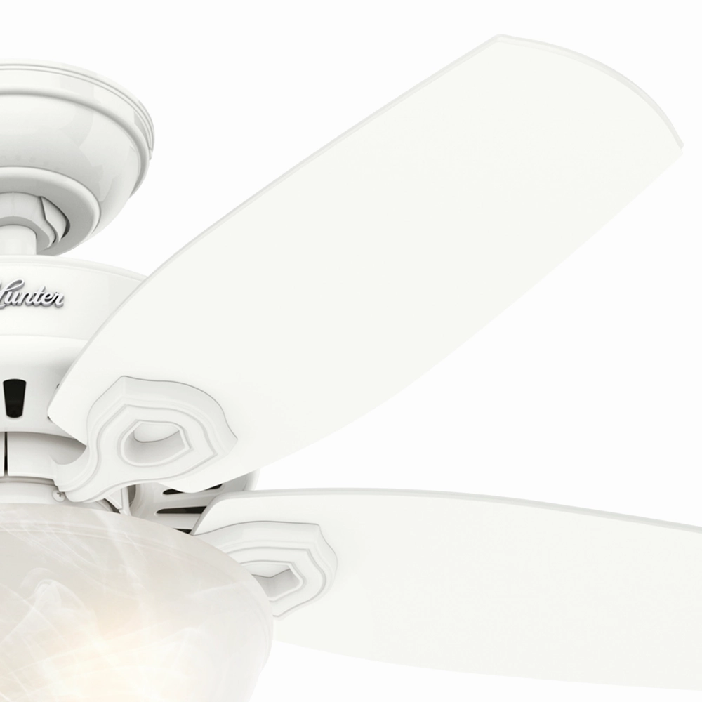 Builder 42"Ceiling Fan Snow White