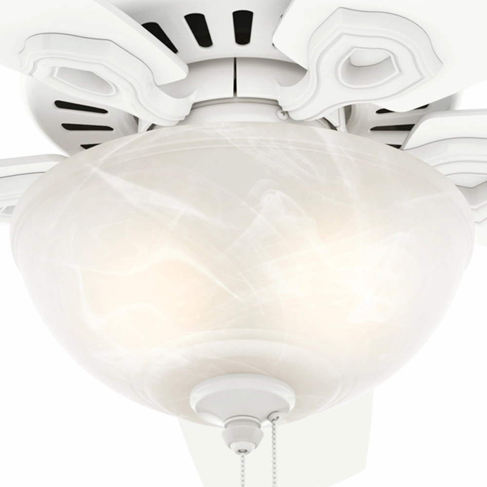 Builder 42"Ceiling Fan Snow White