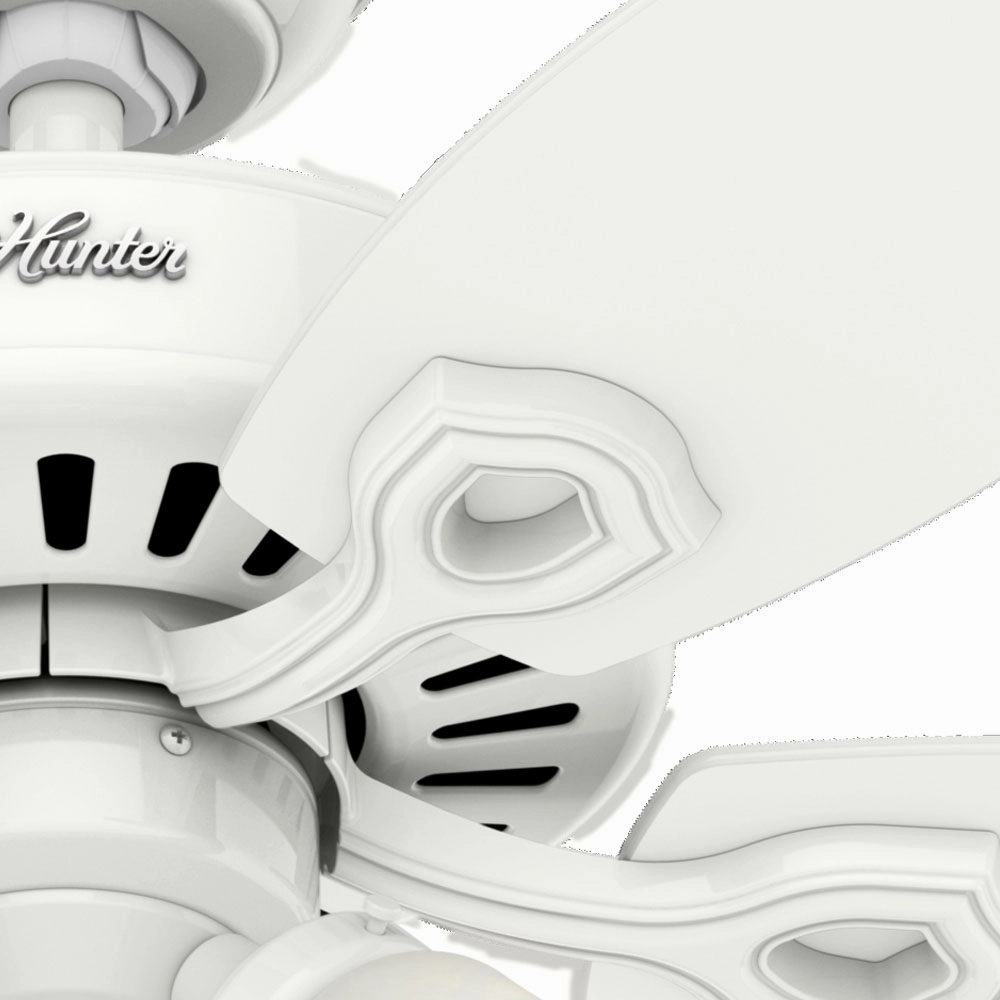 Builder 42"Ceiling Fan Snow White