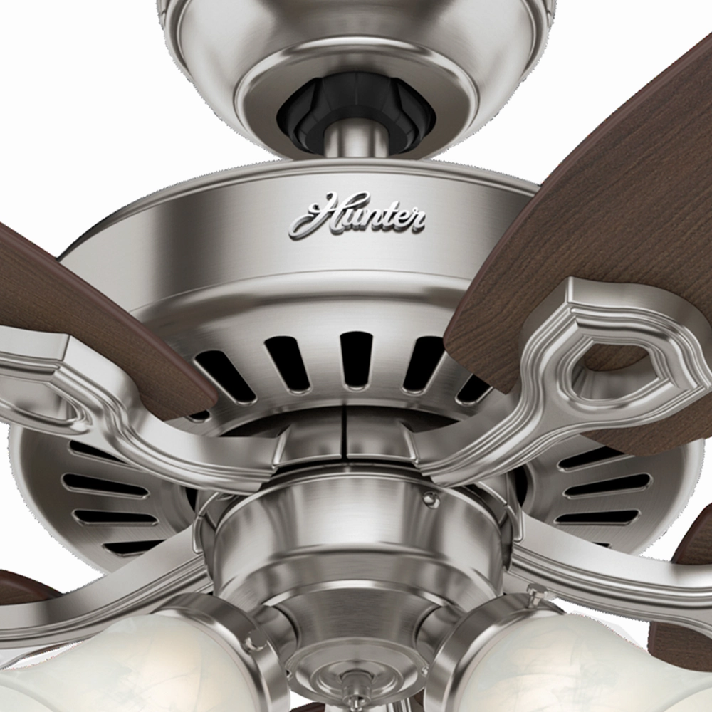 Builder 52"Ceiling Fan Brushed Nickel