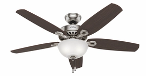Builder 52"Ceiling Fan Brushed Nickel best electric fans for daily use