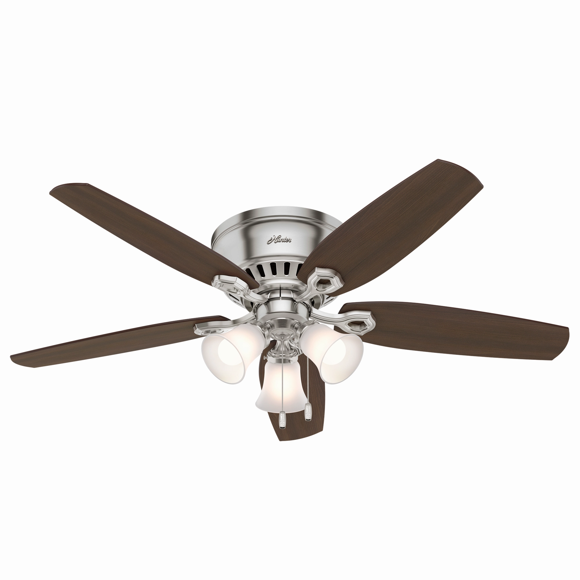 Builder 52"Ceiling Fan Brushed Nickel