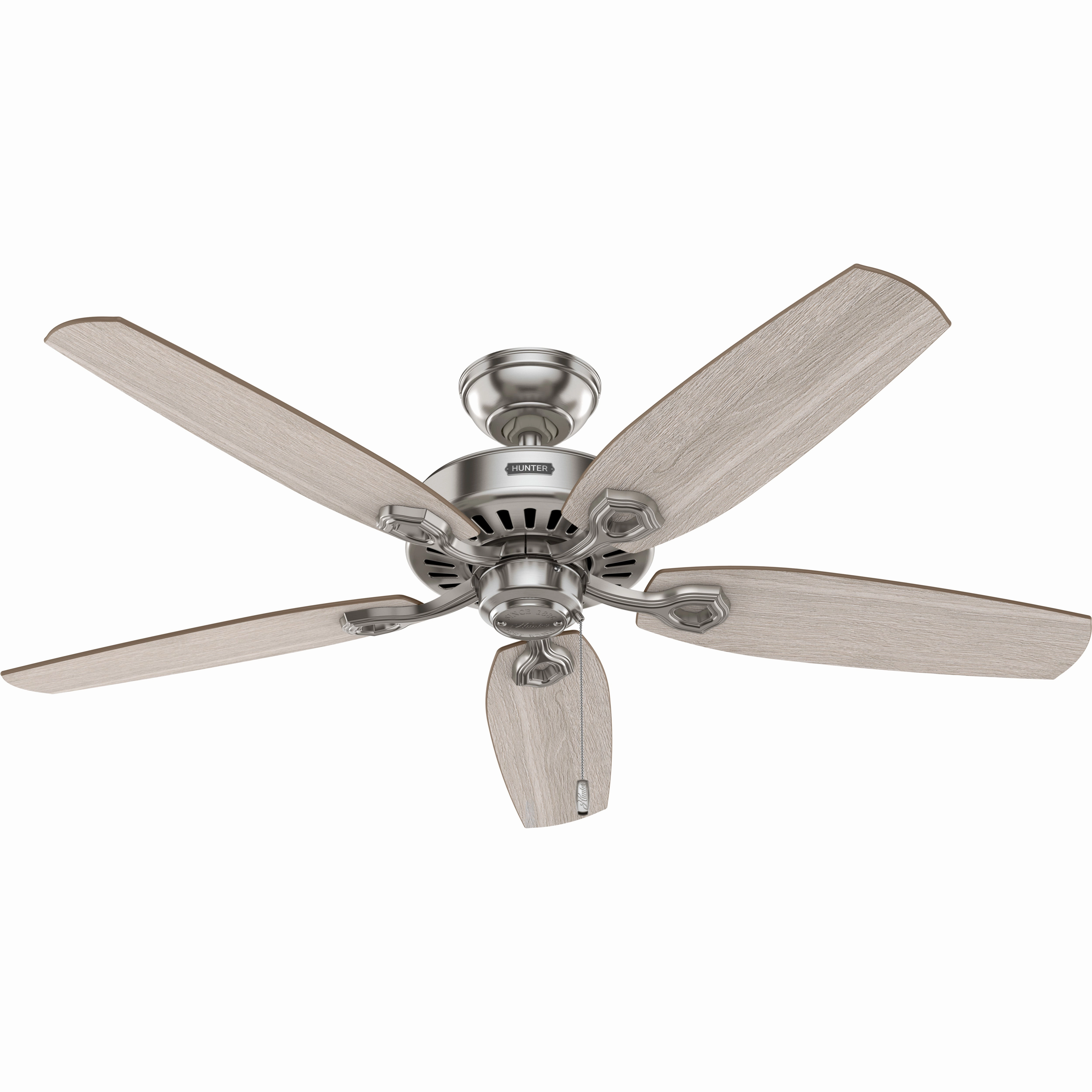 Builder 52"Ceiling Fan Brushed Nickel