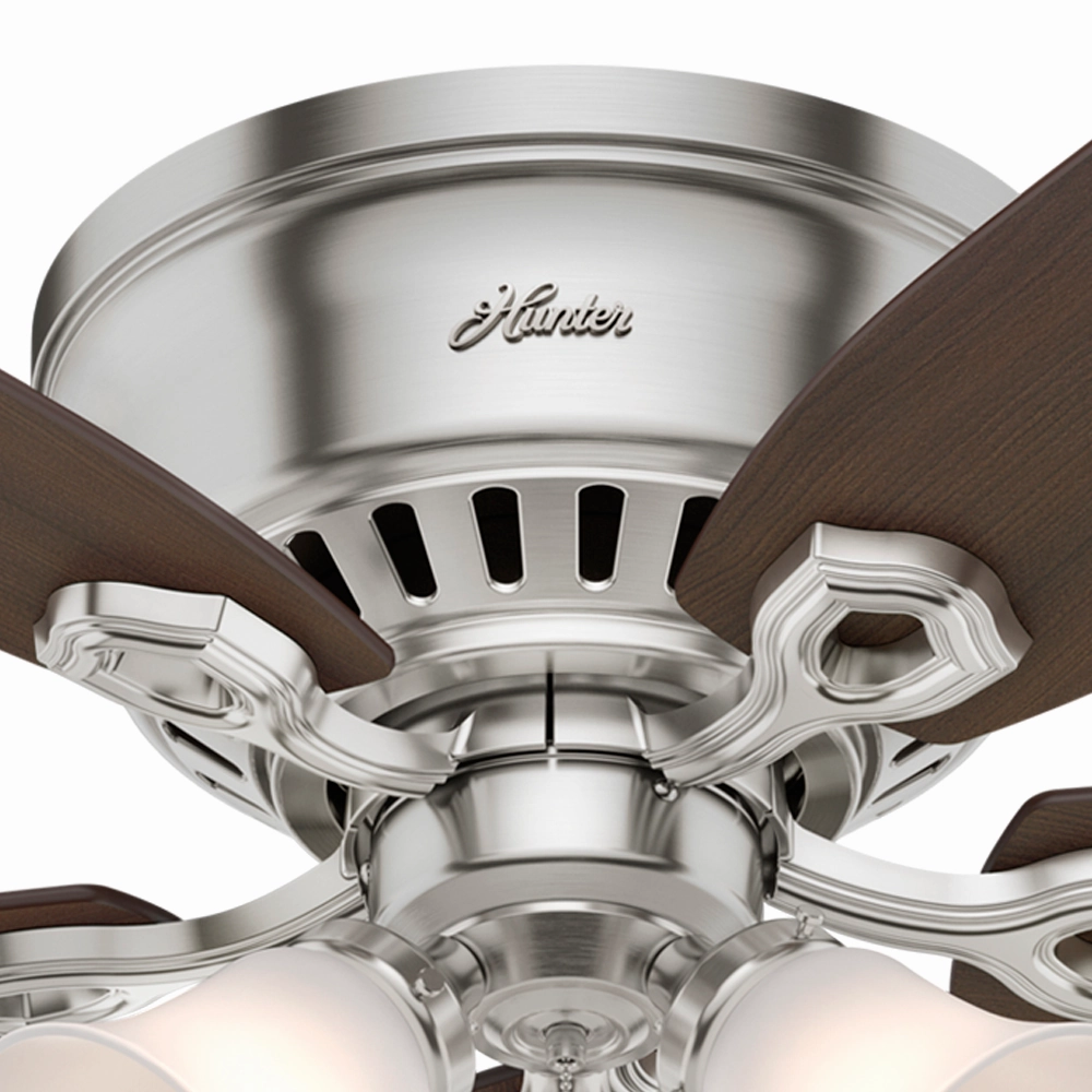 Builder 52"Ceiling Fan Brushed Nickel