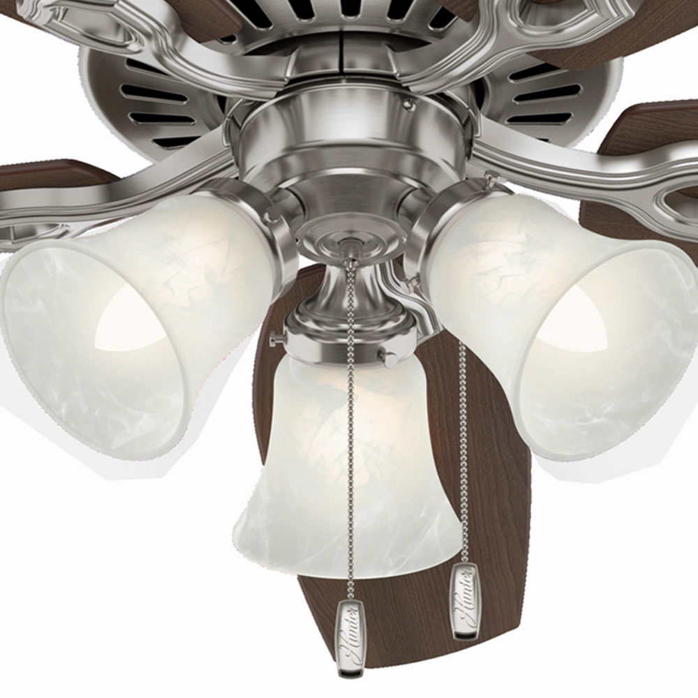 Builder 52"Ceiling Fan Brushed Nickel