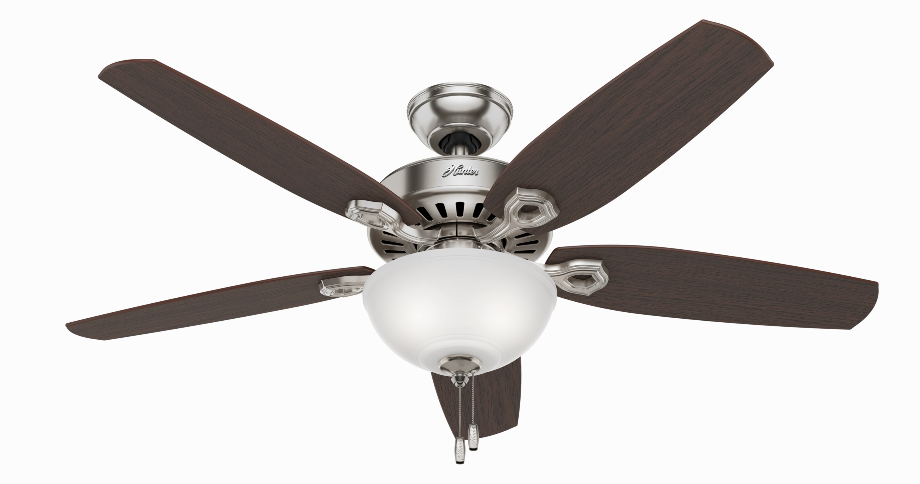 Builder 52"Ceiling Fan Brushed Nickel