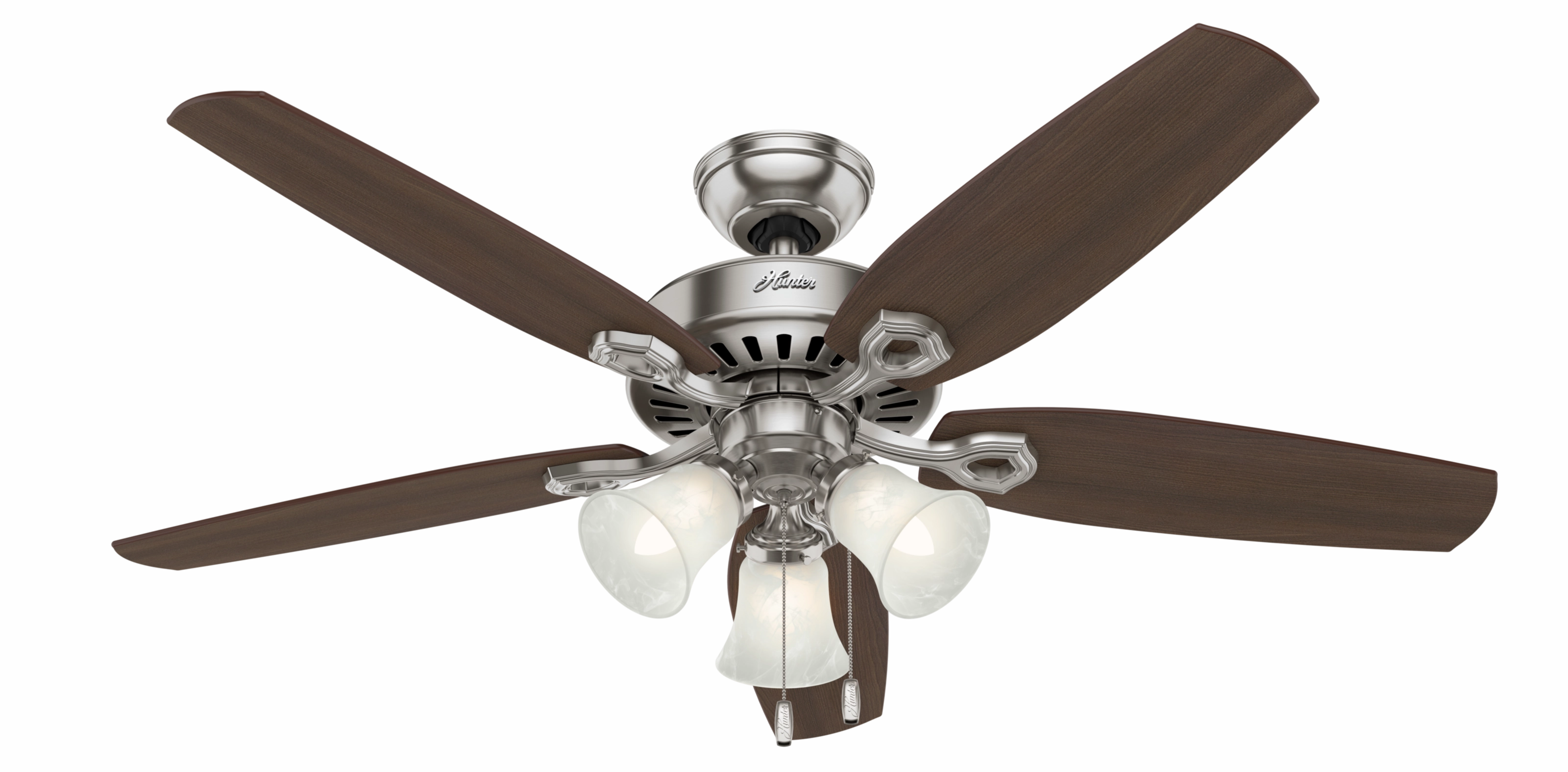 Builder 52"Ceiling Fan Brushed Nickel