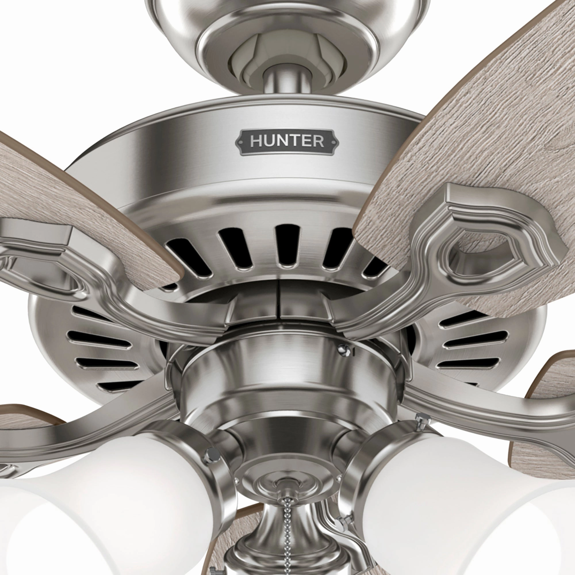 Builder 52"Ceiling Fan Brushed Nickel