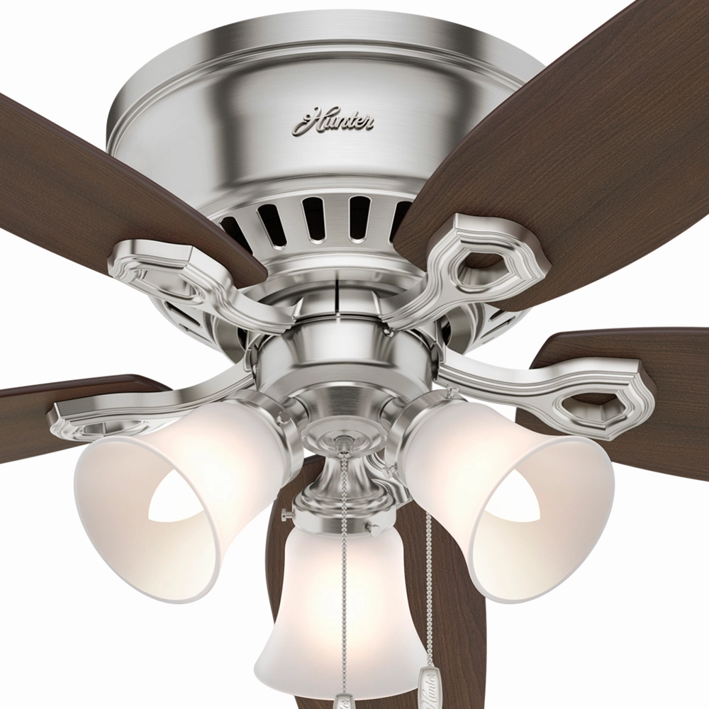 Builder 52"Ceiling Fan Brushed Nickel