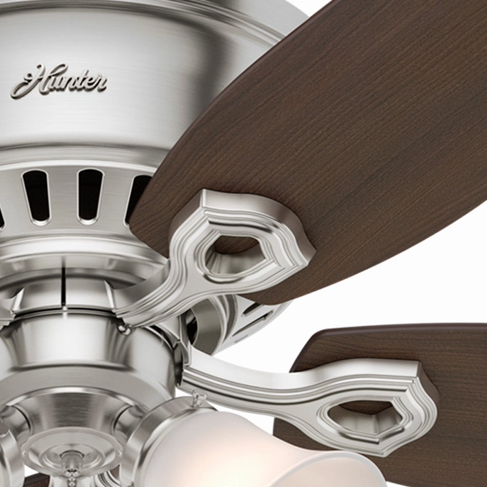 Builder 52"Ceiling Fan Brushed Nickel