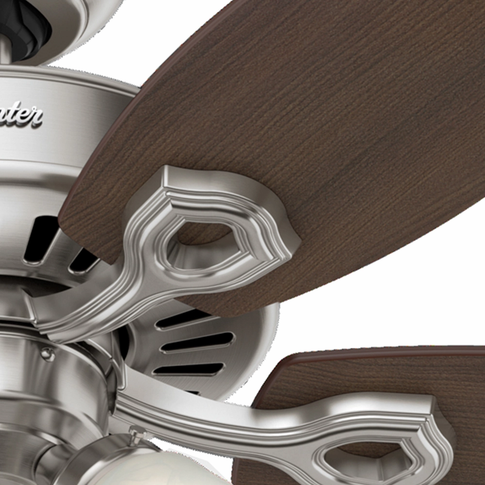 Builder 52"Ceiling Fan Brushed Nickel