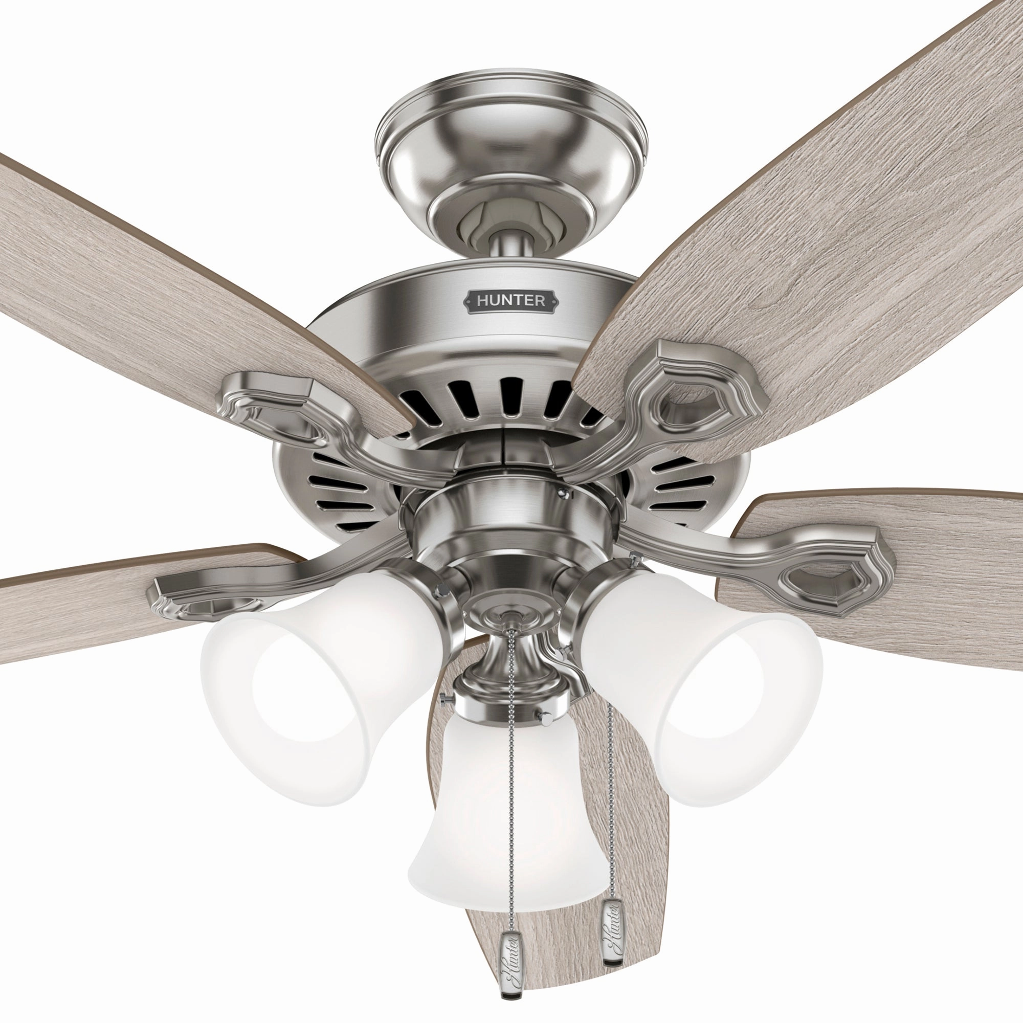 Builder 52"Ceiling Fan Brushed Nickel