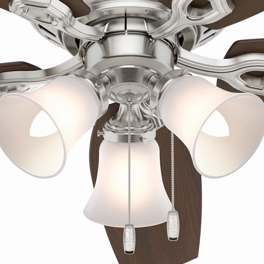Builder 52"Ceiling Fan Brushed Nickel