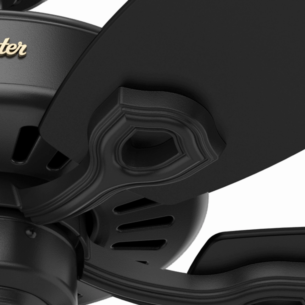Builder 52"Ceiling Fan Matte Black