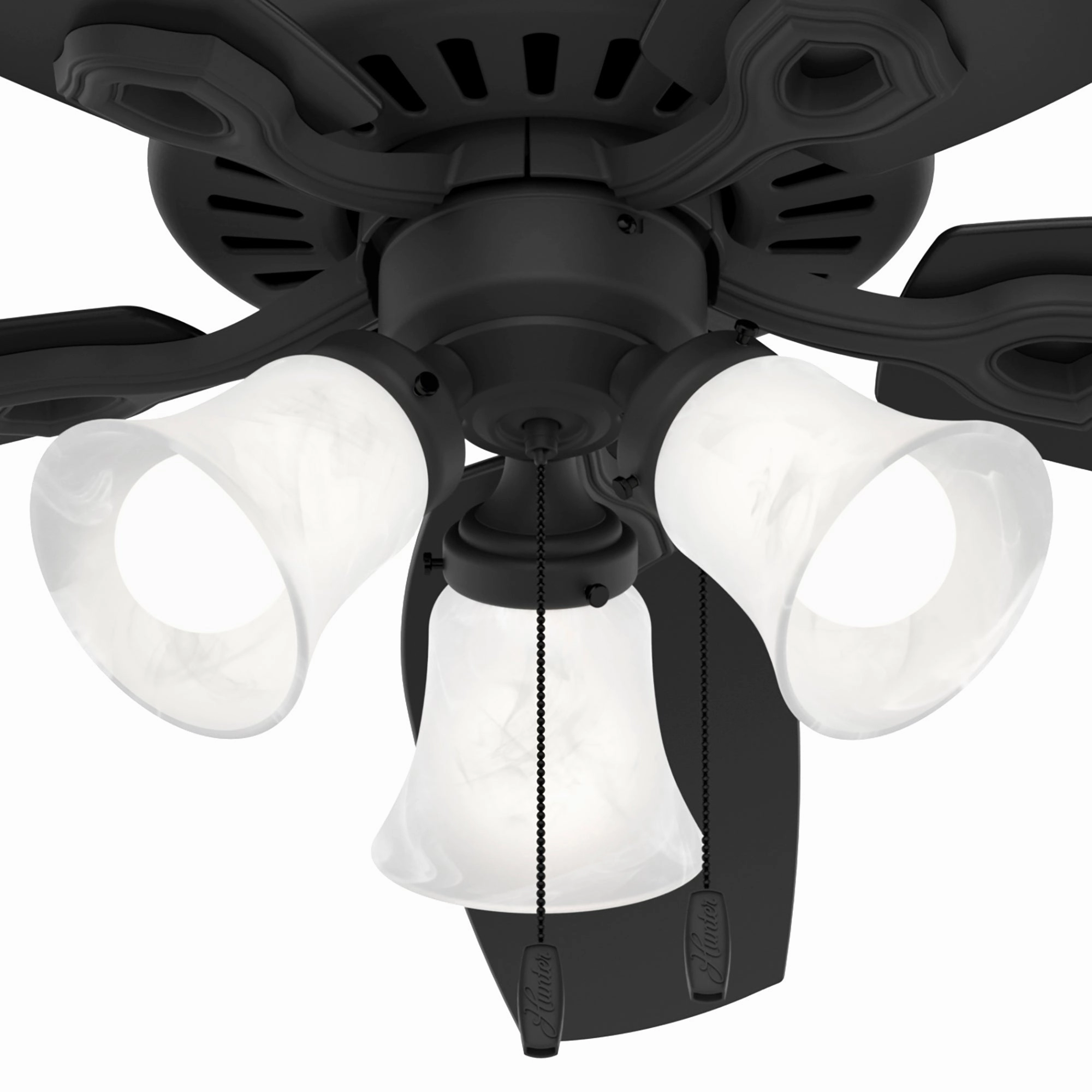 Builder 52"Ceiling Fan Matte Black