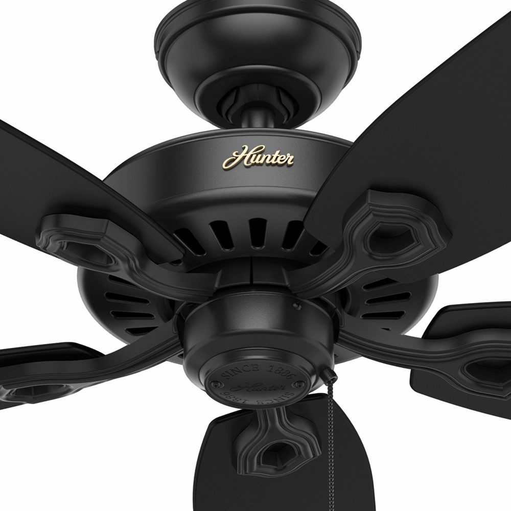 Builder 52"Ceiling Fan Matte Black