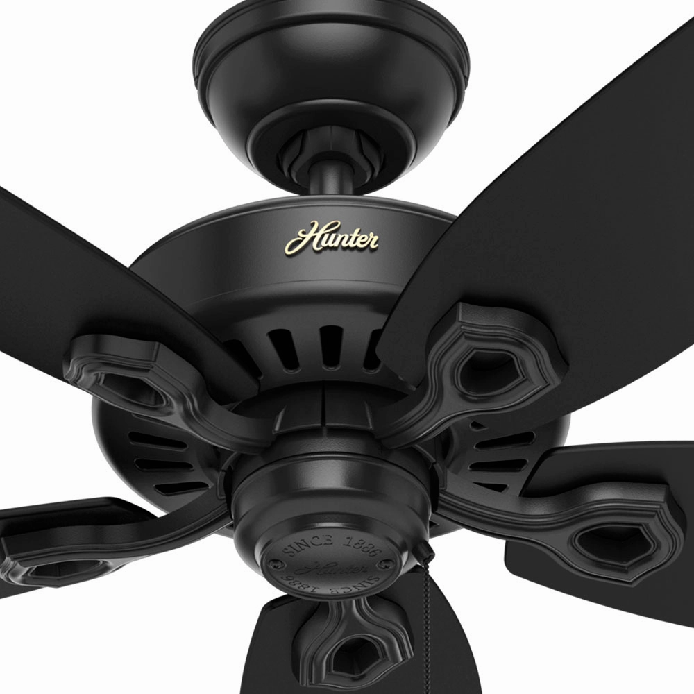 Builder 52"Ceiling Fan Matte Black