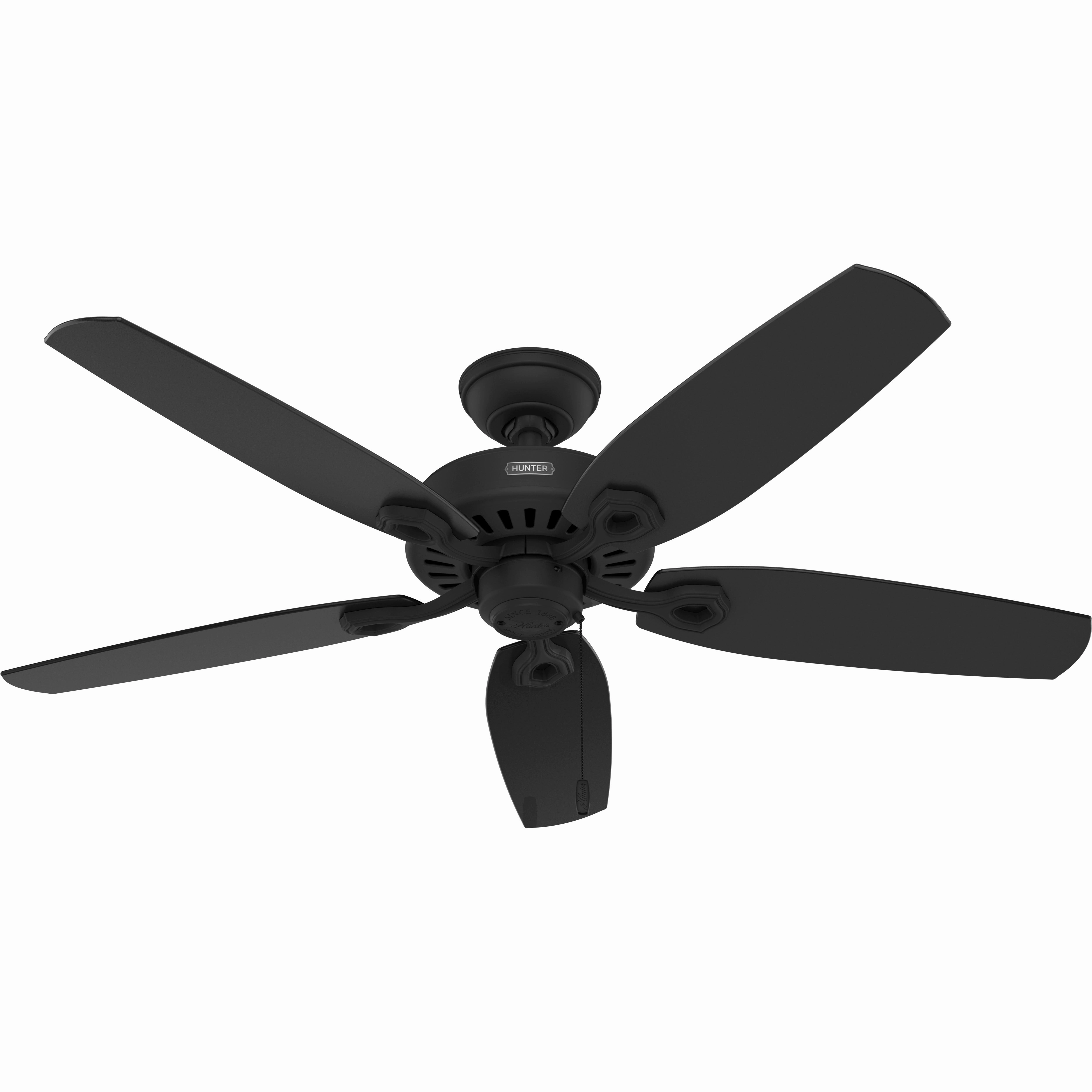 Builder 52"Ceiling Fan Matte Black