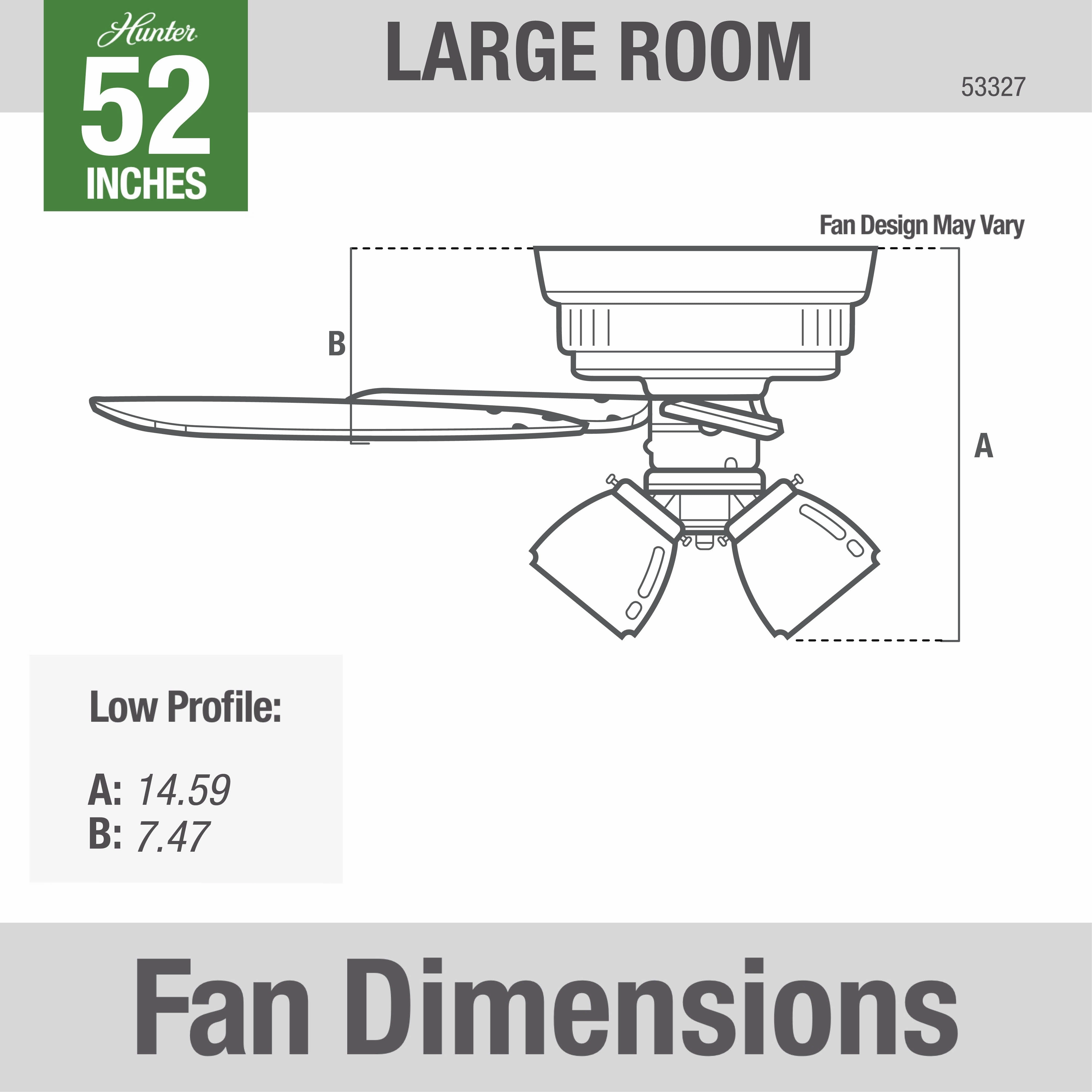 Builder 52"Ceiling Fan New Bronze