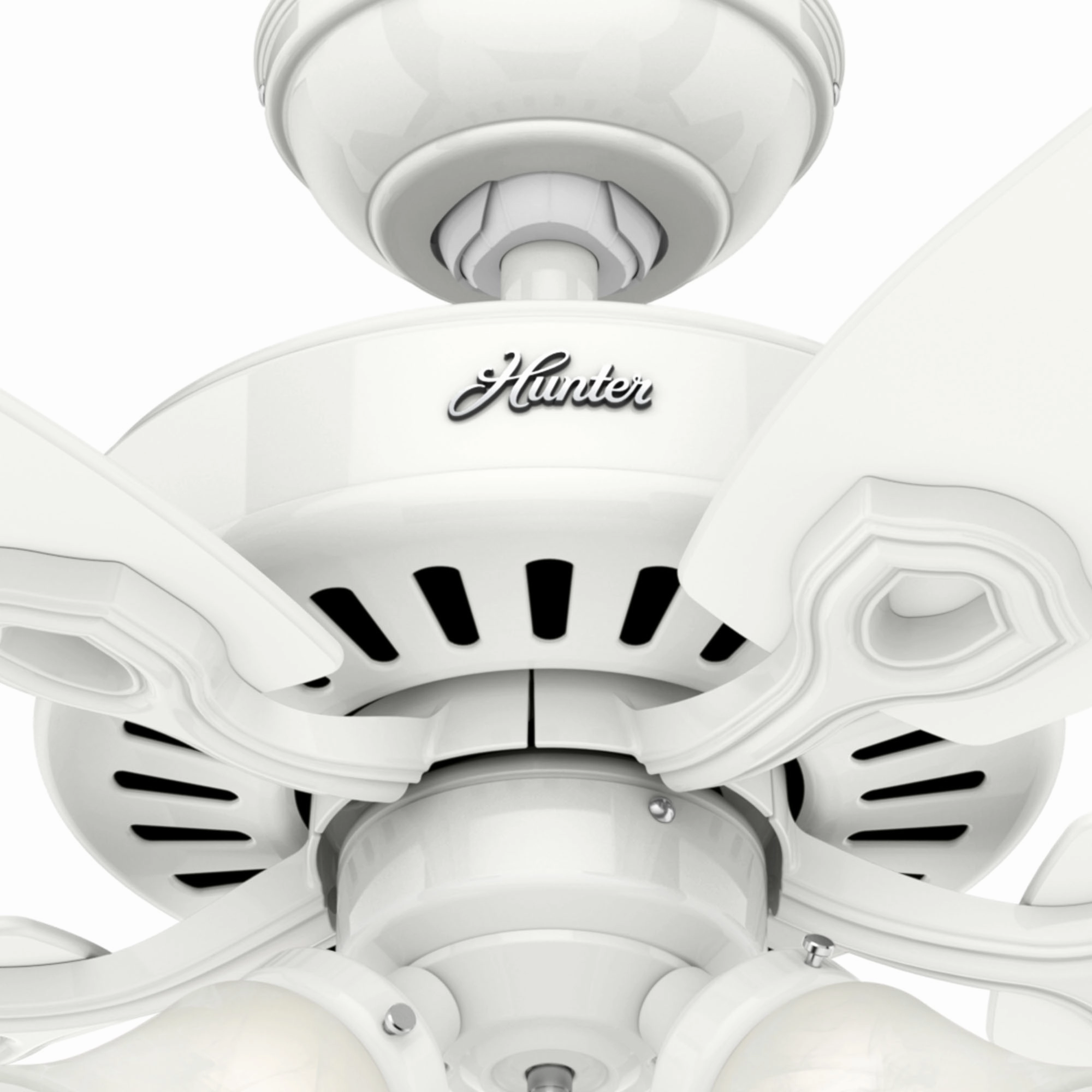 Builder 52"Ceiling Fan Snow White