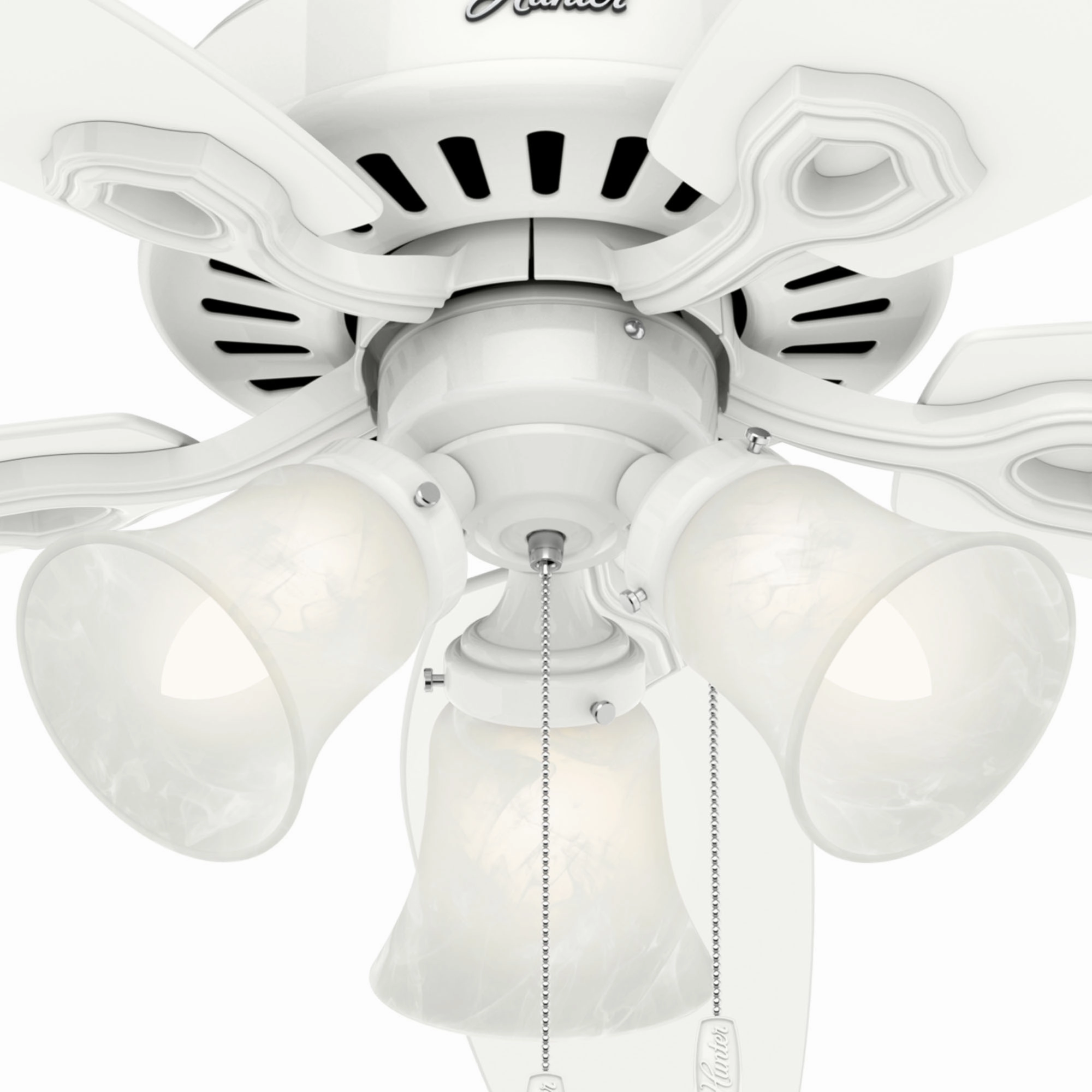 Builder 52"Ceiling Fan Snow White
