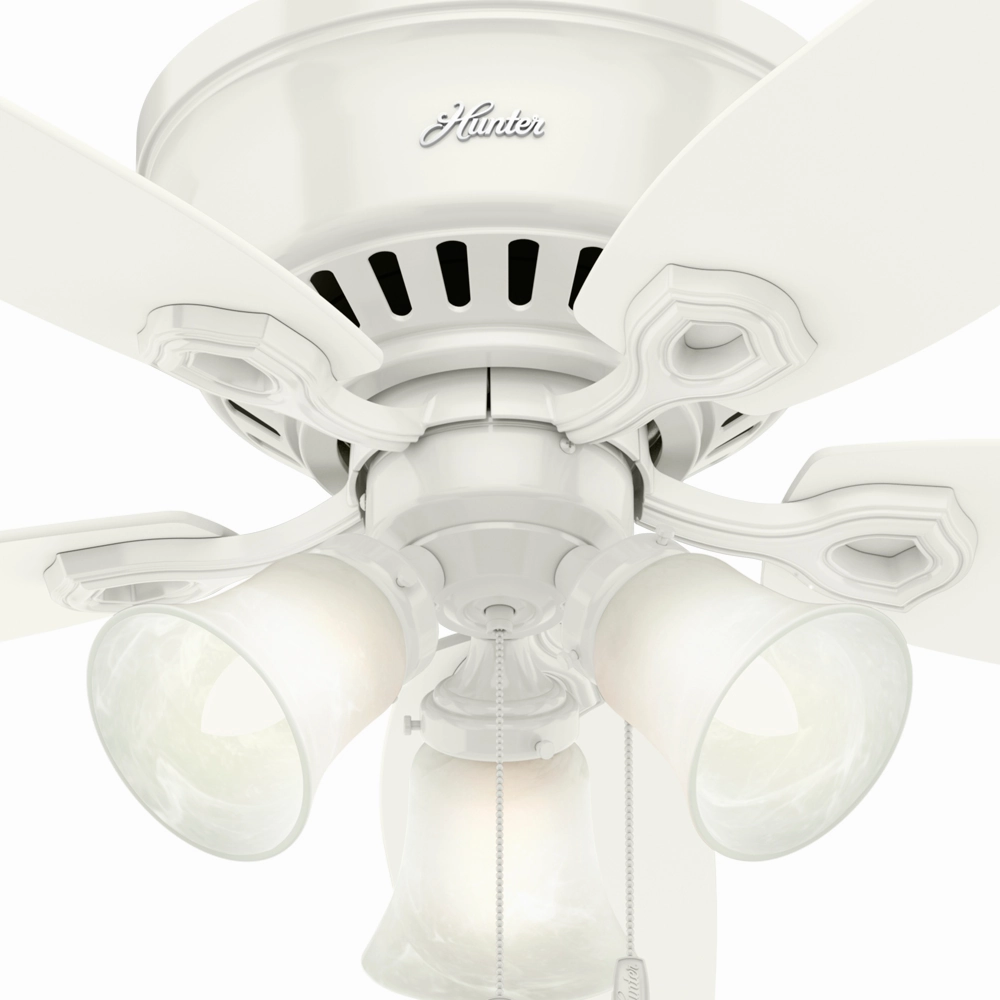 Builder 52"Ceiling Fan Snow White