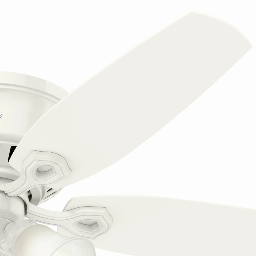 Builder 52"Ceiling Fan Snow White