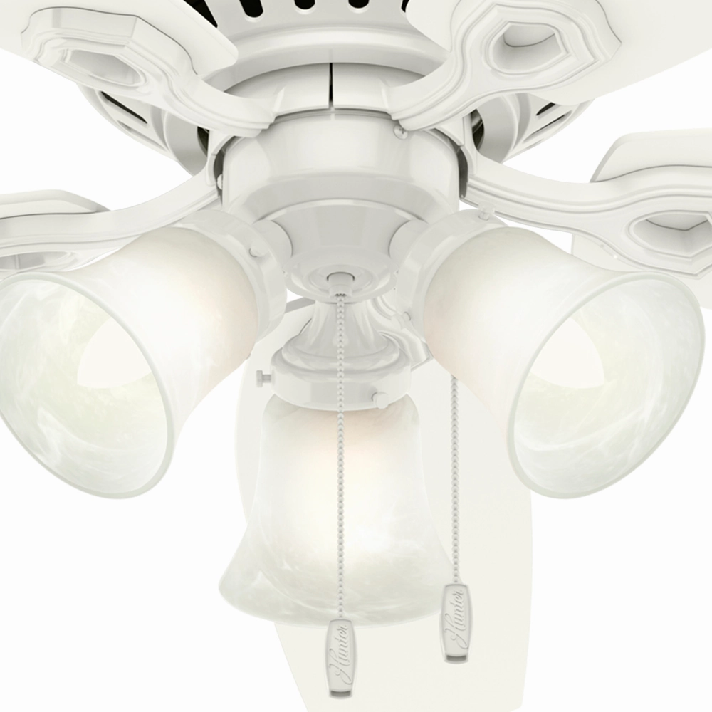 Builder 52"Ceiling Fan Snow White
