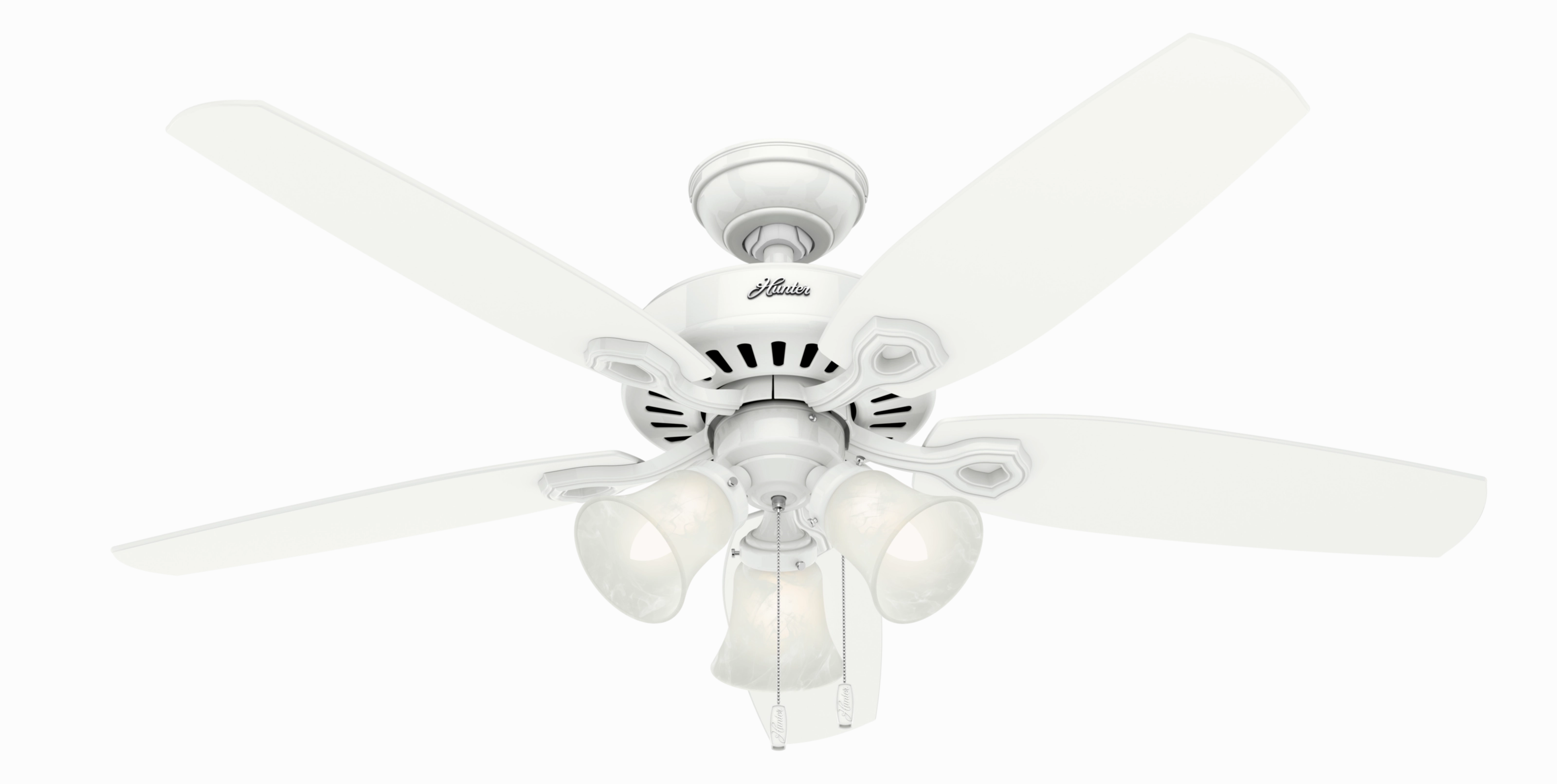Builder 52"Ceiling Fan Snow White