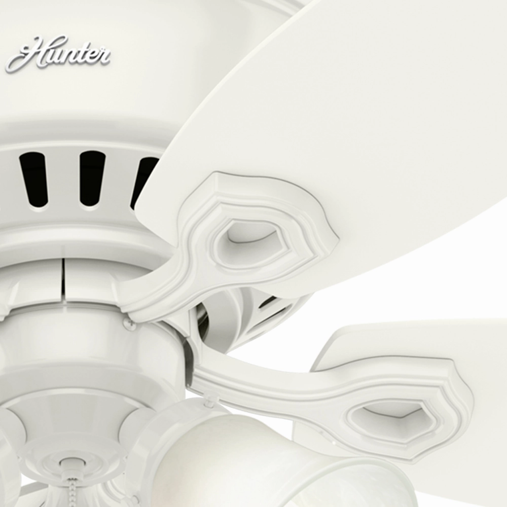 Builder 52"Ceiling Fan Snow White