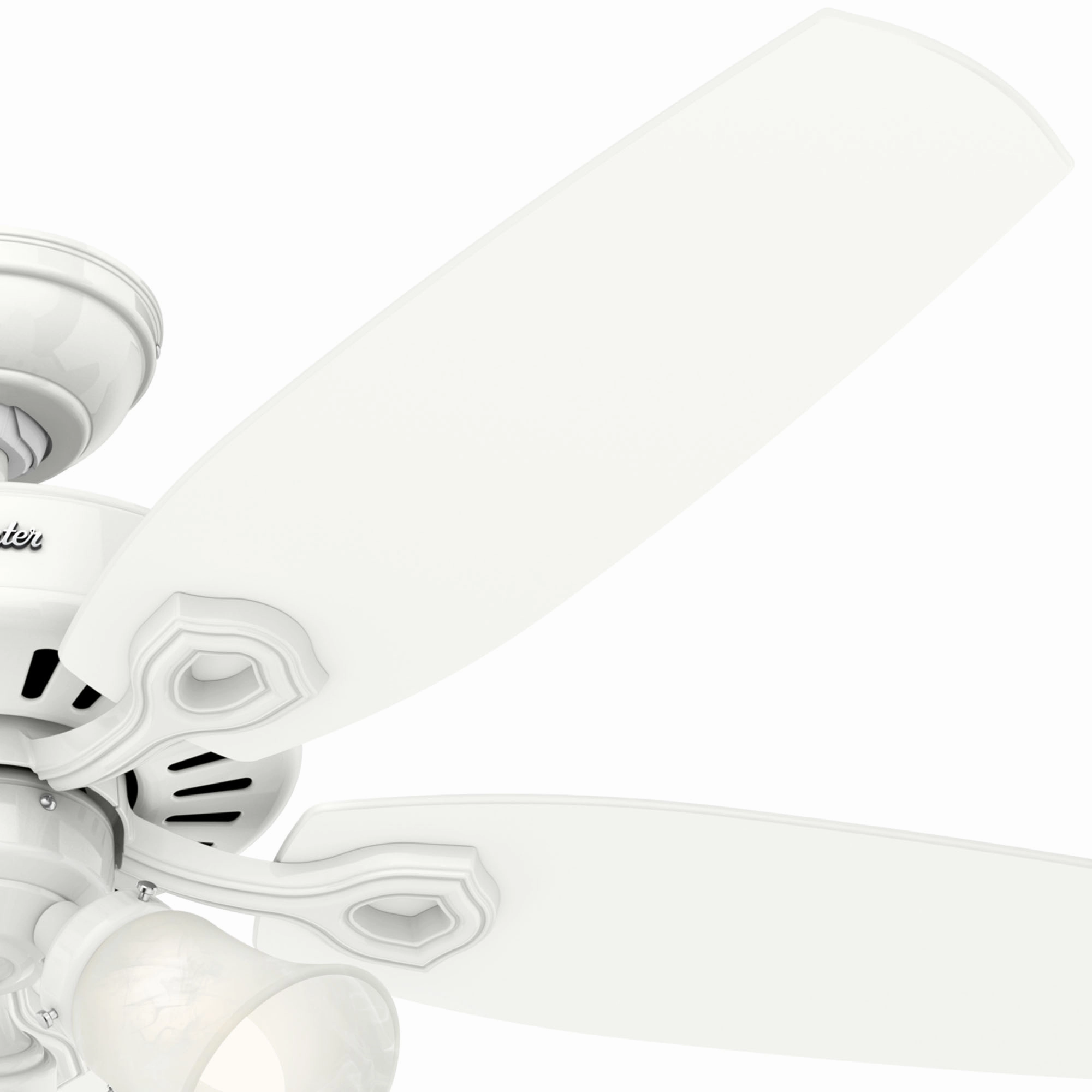 Builder 52"Ceiling Fan Snow White