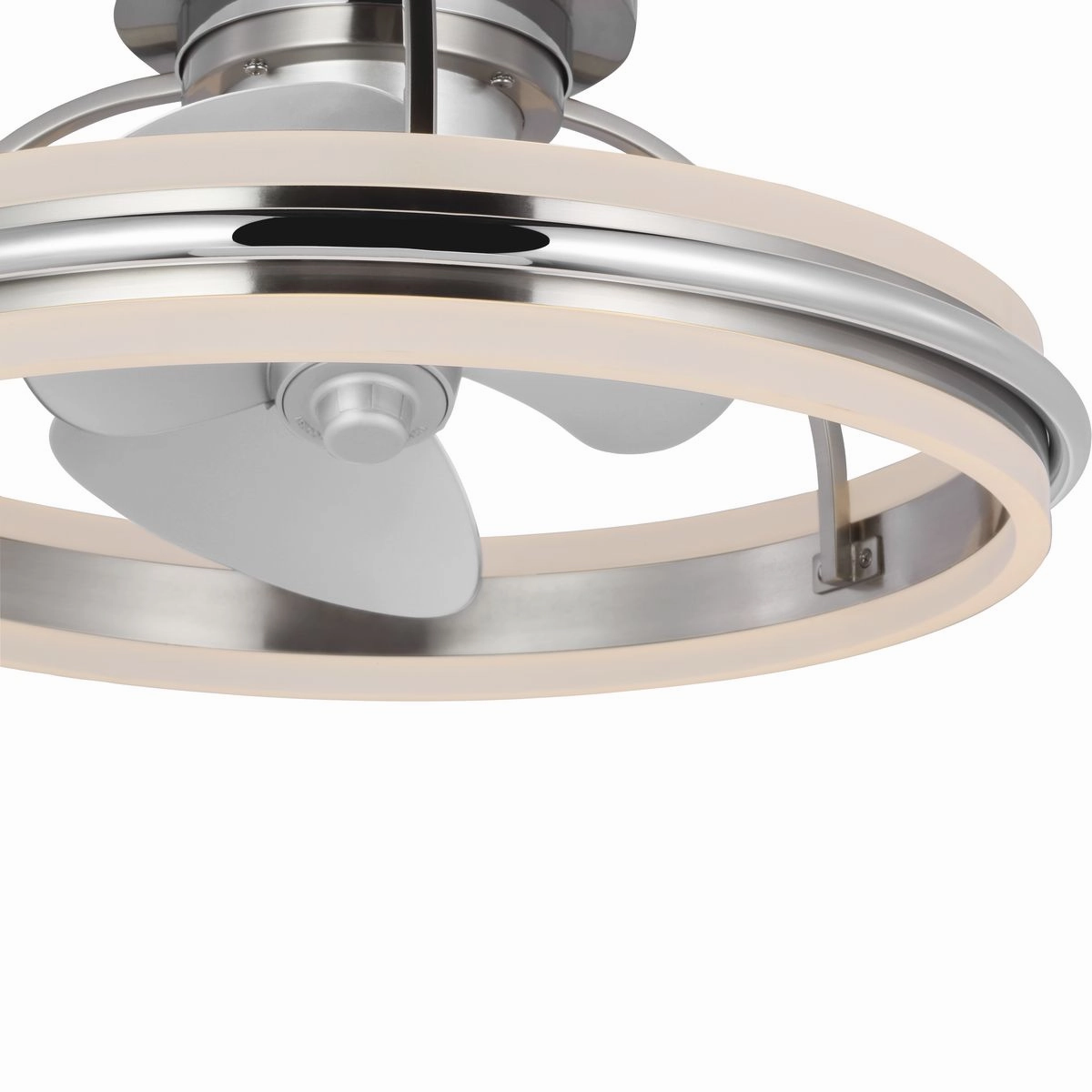 Burnett Ceiling Fan Brushed Nickel