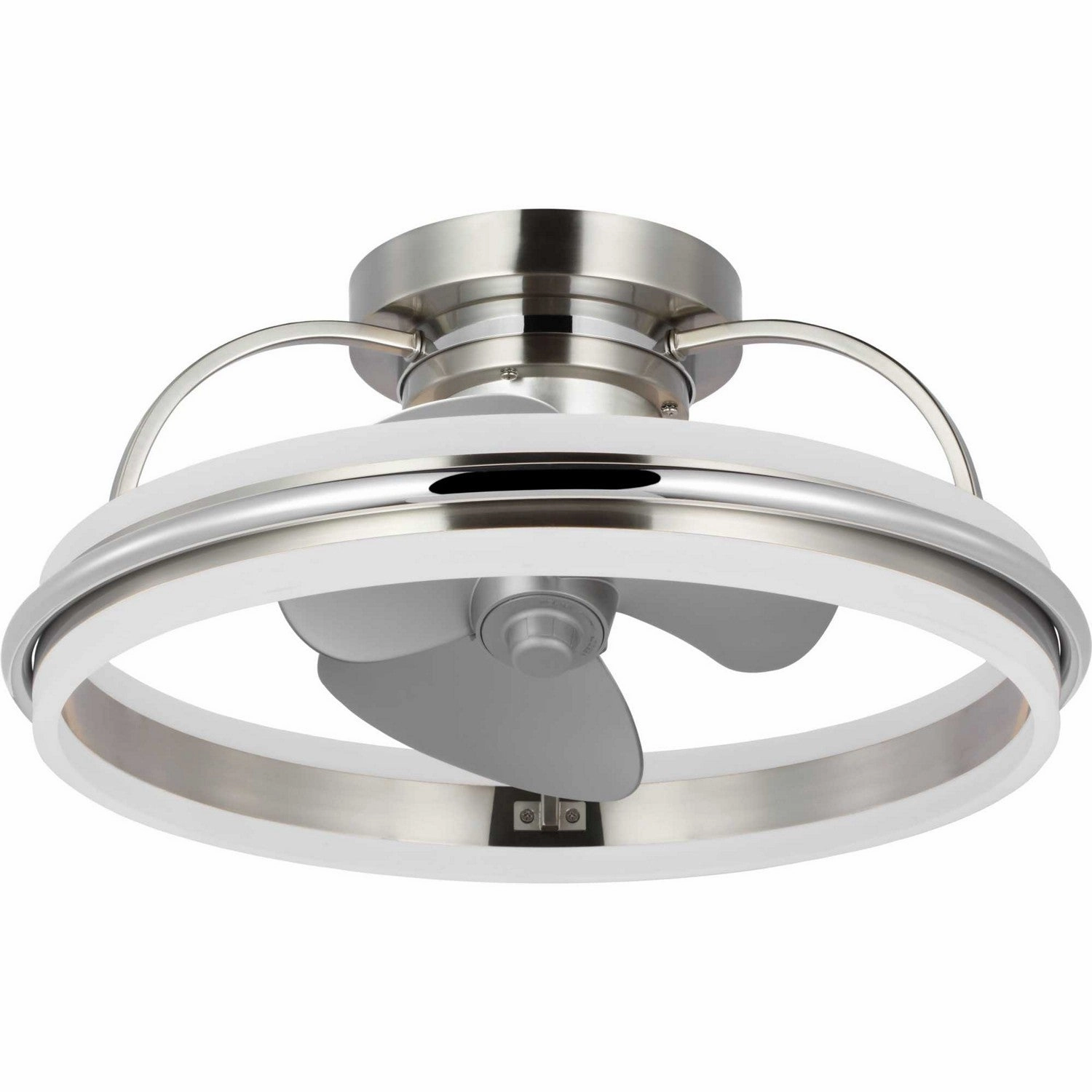Burnett Ceiling Fan Brushed Nickel best small fans for home and travel