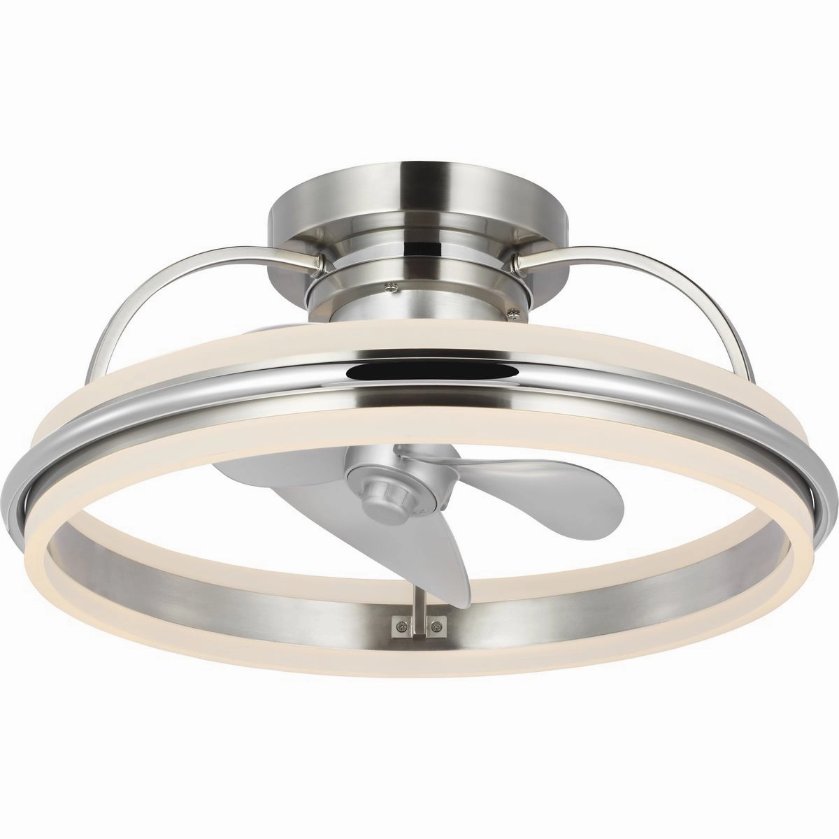 Burnett Ceiling Fan Brushed Nickel