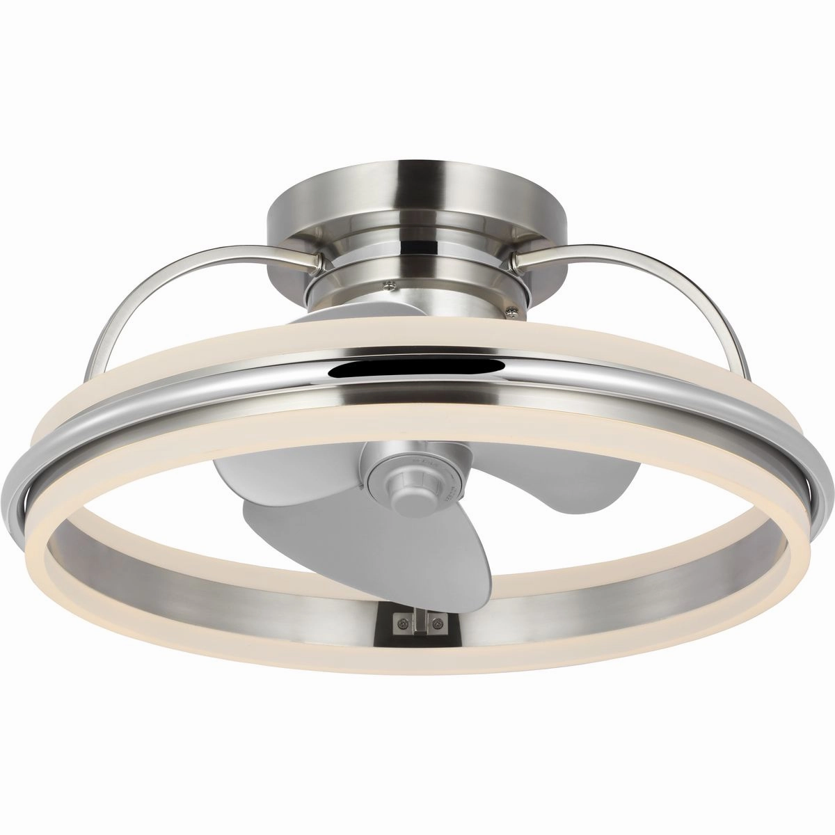 Burnett Ceiling Fan Brushed Nickel