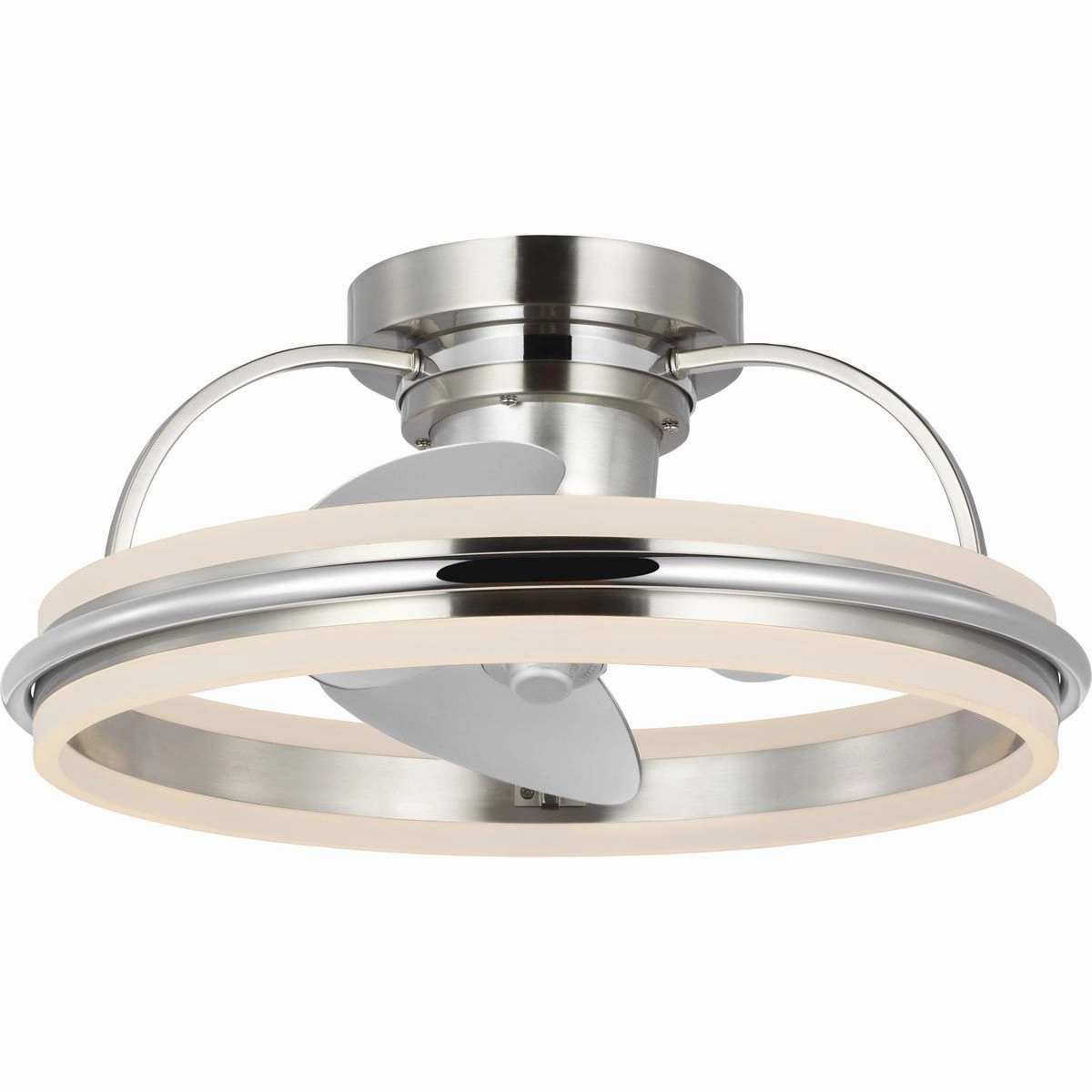 Burnett Ceiling Fan Brushed Nickel