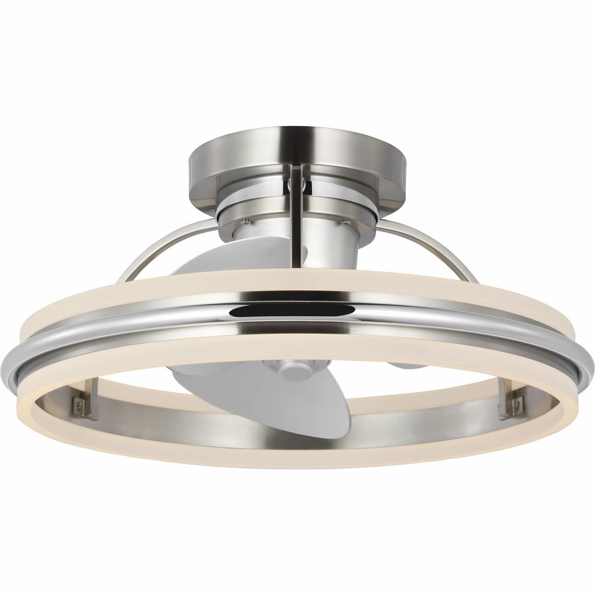 Burnett Ceiling Fan Brushed Nickel