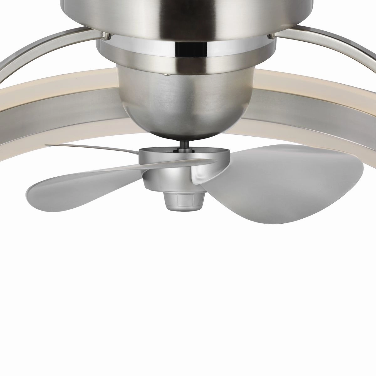 Burnett Ceiling Fan Brushed Nickel