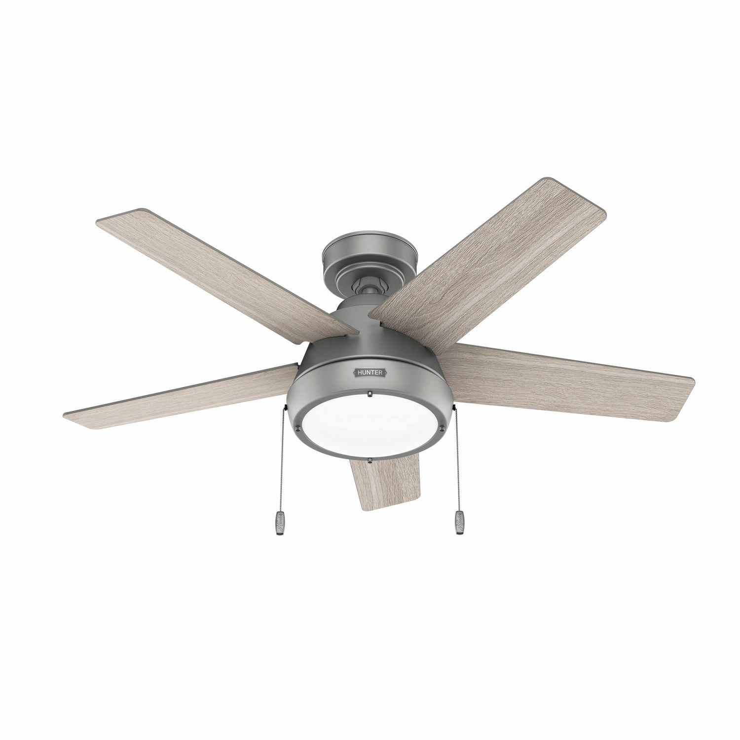 Burroughs 44"Ceiling Fan Matte Silver